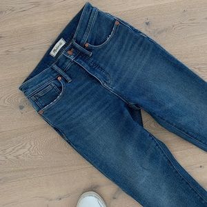 Madewell 9” high rise skinny size 26